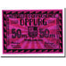 Banconote, Germania, Oppurg, 50 Pfennig, paysage, 1921, 1921-08-01, SPL
