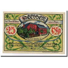Banknote, Germany, Heessen Bad Eilsen, 25 Pfennig, personnage, 1921, 1921-04-01