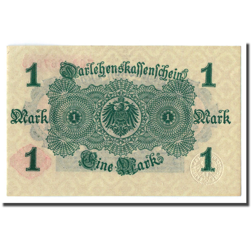 Banknote, Germany, 1 Mark, 1914, 1914-08-12, KM:50, UNC(63)