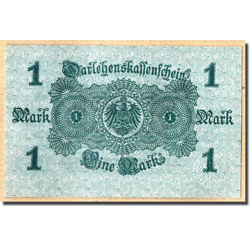 Banconote, Germania, 1 Mark, 1914, 1914-08-12, KM:52, SPL