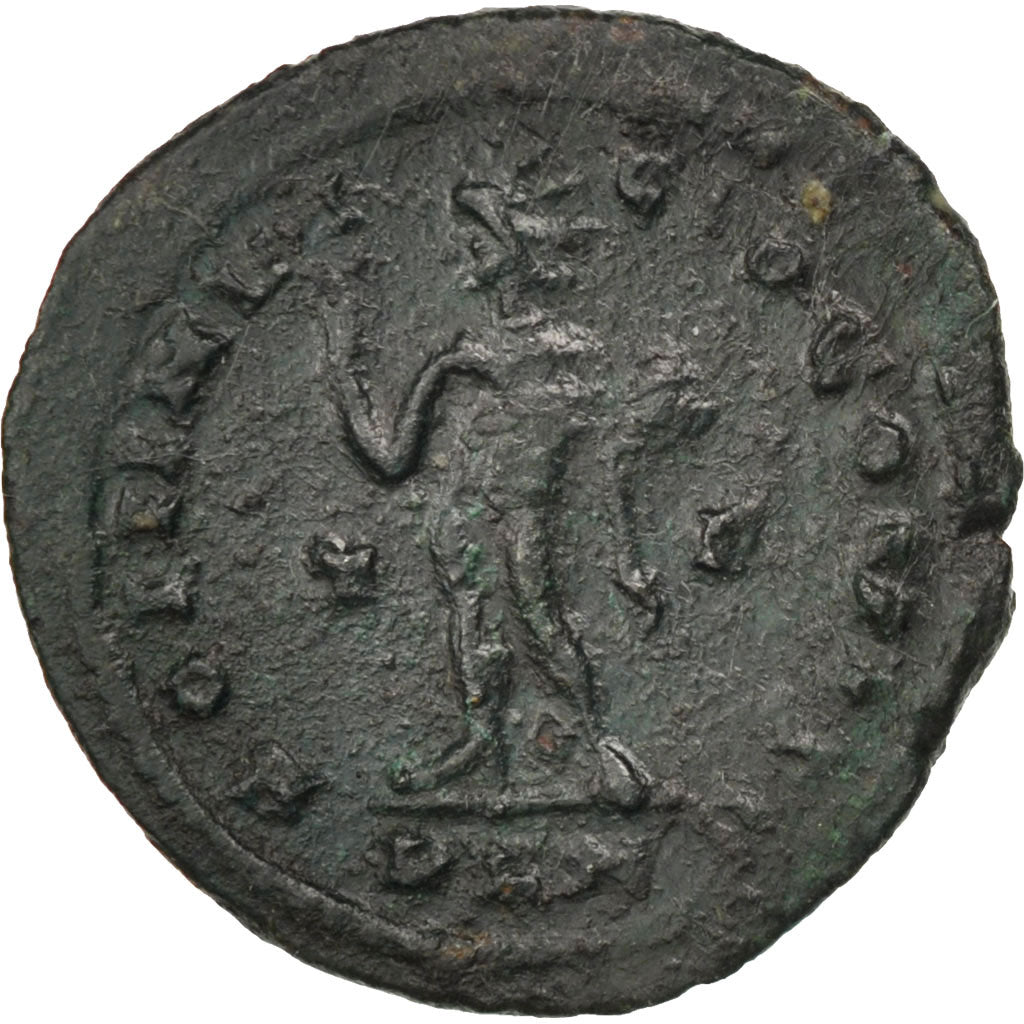 Coin, Constantine I, Follis, London, VF(30-35), Bronze, RIC:121a