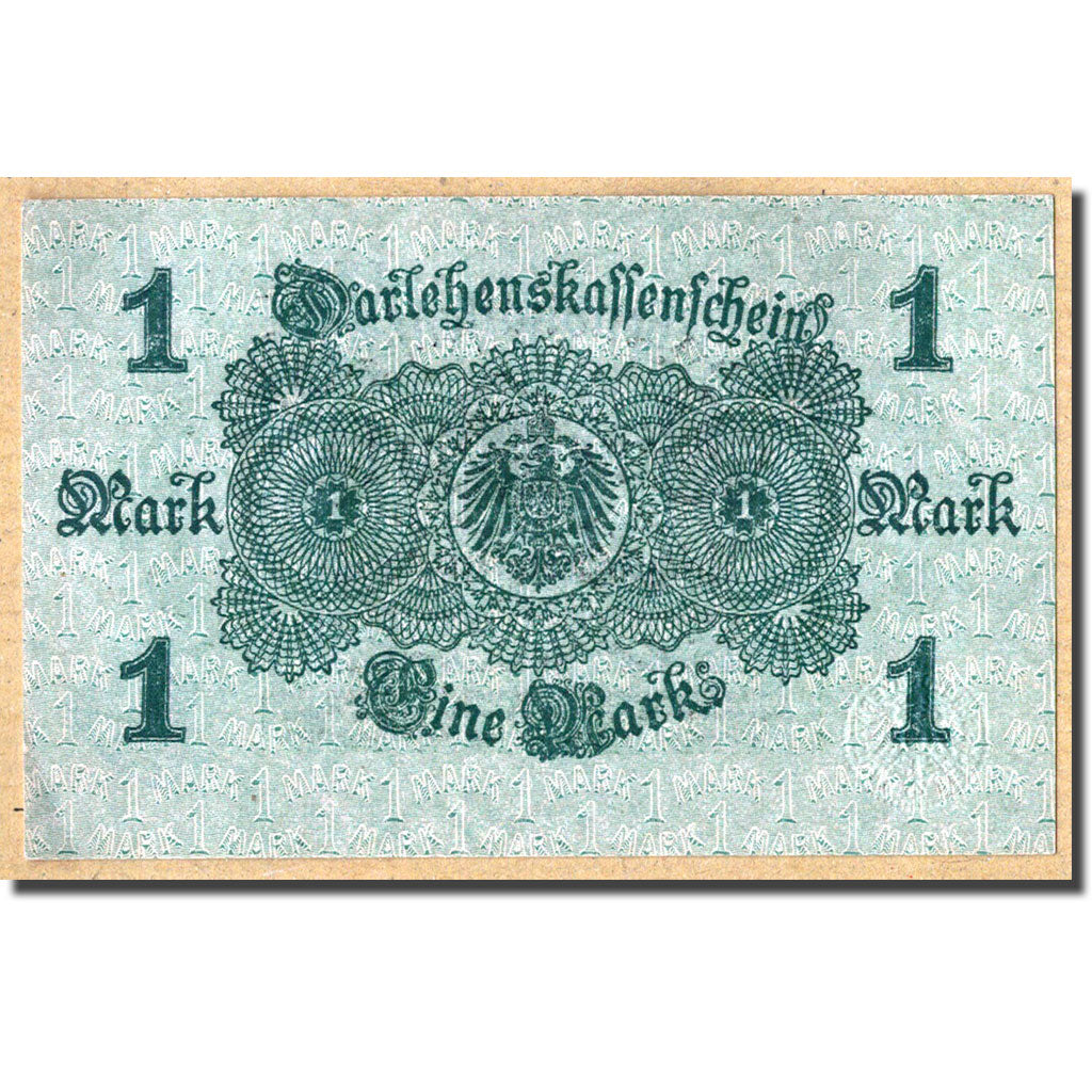 Banknote, Germany, 1 Mark, 1914, 1914-08-12, KM:52, UNC(63)