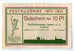 Billet, Allemagne, Cottbus, 10 Pfennig, paysage, 1921, 1921-11-05, SPL