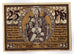 Billete, Alemania, Alfred, 25 Pfennig, Eglise, 1921, 1921-07-01, SC, Mehl:11.1