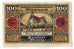 Billet, Allemagne, Wilsnack, 100 Pfennig, personnage 1, 1922, 1920-06-20, SPL