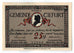 Billet, Allemagne, Tiefurt, 25 Pfennig, manoir, 1921, 1921-08-01, SPL