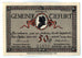 Banconote, Germania, Tiefurt, 50 Pfennig, Monument, 1921, 1921-08-01, SPL