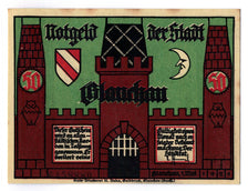 Banknote, Germany, Glauchau Stadt, 50 Pfennig, personnage 2, 1921, 1921-05-01