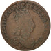 Louis XIV, Liard de France, 1656 I, Limoges, C2G 112