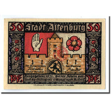 Banconote, Germania, Altenburg Stadt, 50 Pfennig, personnage 2, 1921, SPL