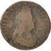 Louis XIV, Liard de France, 1695 D, Lyon, C2G 194