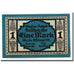 Banknote, Germany, Lobejün, 1 Mark, personnage, 1921, 1921-02-25, UNC(63)