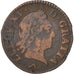 Francia, Louis XV, Liard à la vieille tête, Liard, 1770, Lille, MB, Rame, K...