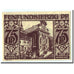 Banconote, Germania, Paderborn, 75 Pfennig, Monument, 1921, 1921-11-10, SPL