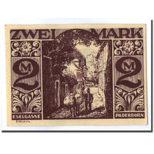 Banknote, Germany, Paderborn, 2 Mark, ruelle, 1921, 1921-11-10, UNC(63)