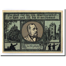 Banknote, Germany, Eisenach Stadt, 50 Pfennig, portrait 2, O.D, UNC(63)