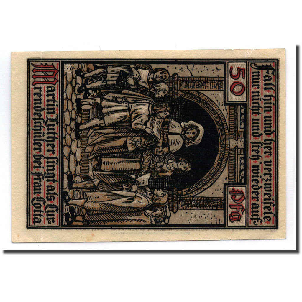 Banknote, Germany, Eisenach Stadt, 50 Pfennig, personnage 2, 1921, UNC(63)