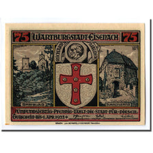 Banknote, Germany, Eisenach Stadt, 75 Pfennig, personnage 1, 1922, 1922-04-01