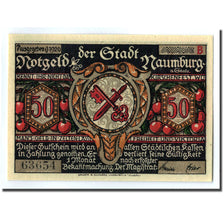 Banknote, Germany, Naumburg a.S. Stadt, 50 Pfennig, personnage 1, 1920, UNC(63)