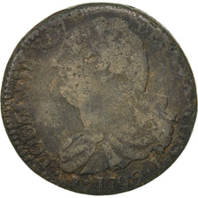 FRANCE, 2 sols françois, 2 Sols, 1792, Limoges, KM #603.7, VF(20-25), Bronze, G.