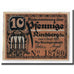 Banknote, Germany, Kirchberg, 10 Pfennig, métier, 1921, 1921-07-01, UNC(63)