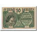 Geldschein, Österreich, Hausmening, 10 Heller, portrait, 1920, 1920-12-31, UNZ-