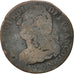 Coin, France, 2 sols françois, 2 Sols, 1792, Montpellier, VG(8-10), Bronze