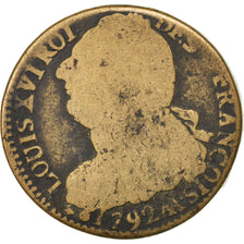 FRANCE, 2 sols françois, 2 Sols, 1792, Metz, KM #603.2, VG(8-10), Bronze, Gadour
