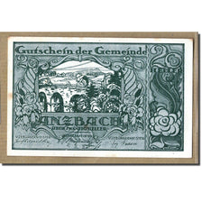 Banknote, Austria, Anzbach, 20 Heller, paysage, 1920, 1920-09-15, UNC(63)
