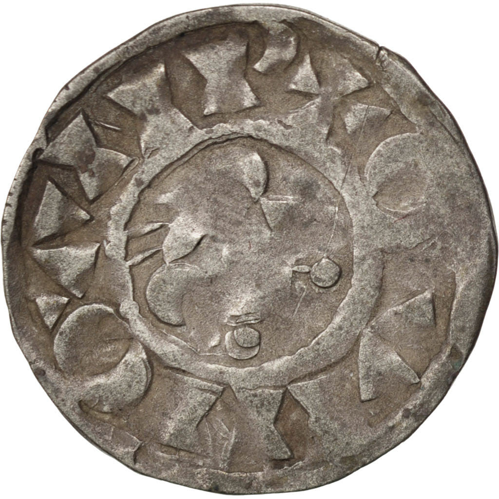 FRANCE, Denarius, Guingamp, AU(50-53), Billon, 1.03