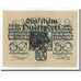 Geldschein, Österreich, Hardersdorf, 50 Heller, paysage, 1920, 1920-12-31