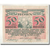 Geldschein, Österreich, Horn, 50 Heller, paysage, 1920, 1920-06-04, UNZ-