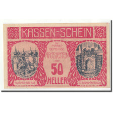 Banknote, Austria, Artstetten, 50 Heller, château, UNC(63), Mehl:52a