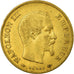 Moneta, Francia, Napoleon III, Napoléon III, 10 Francs, 1860, Paris, BB, Oro