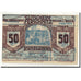 Geldschein, Österreich, Ferschnitz, 50 Heller, Eglise, 1920, 1920-04-05, UNZ-