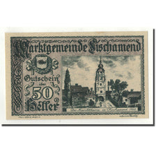 Banknote, Austria, Fischamend, 50 Heller, paysage, UNC(63), Mehl:202.1