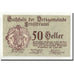 Banknote, Austria, Ernstbrunn, 50 Heller, Ecusson, 1920, 1920-06-01, UNC(63)