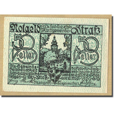Banknote, Austria, Strass, 50 Heller, paysage, 1920, 1920-05-12, UNC(63)