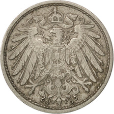 Münze, GERMANY - EMPIRE, Wilhelm II, 10 Pfennig, 1914, Karlsruhe, SS