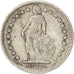 Svizzera, 1/2 Franc, 1903, Bern, BB, Argento, KM:23