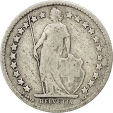 Svizzera, 1/2 Franc, 1901, Bern, MB, Argento, KM:23