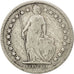 Svizzera, 1/2 Franc, 1901, Bern, MB, Argento, KM:23