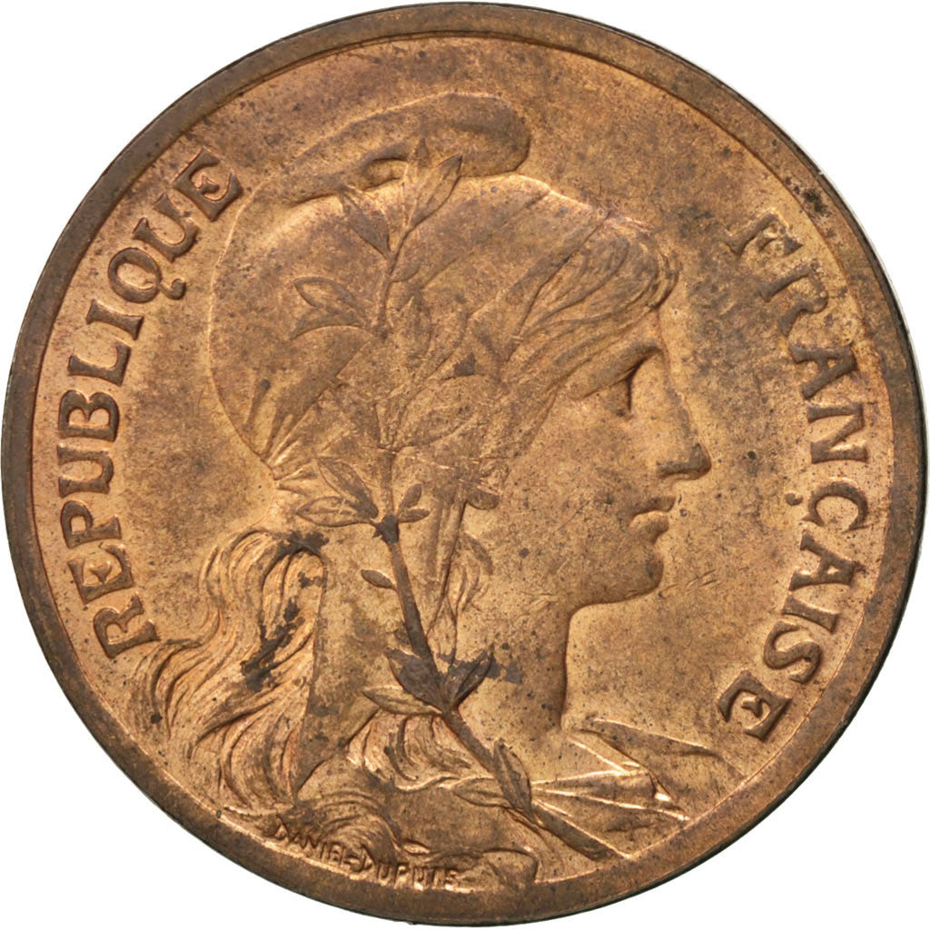 Coin, France, Dupuis, 10 Centimes, 1916, AU(55-58), Bronze, KM:843, Gadoury:277