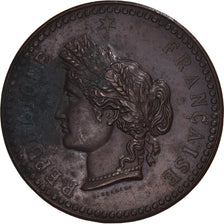 France, Médaille, Société d'Agriculture de Dieppe, Desaide, TB+, Cuivre