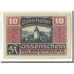 Banconote, Austria, Bromberg, 10 Heller, Eglise, SPL, Mehl:105a