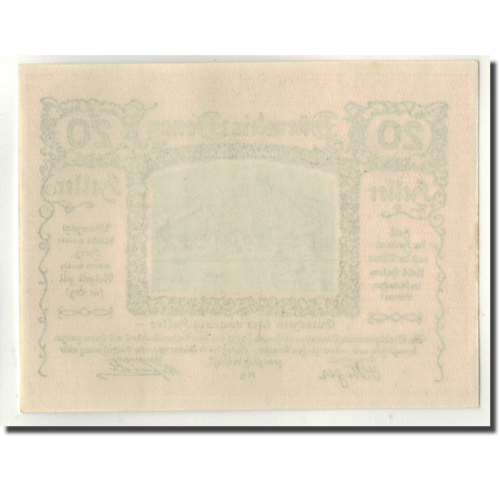 Geldschein, Österreich, Dürnstein, 20 Heller, paysage, UNZ-, Mehl:138
