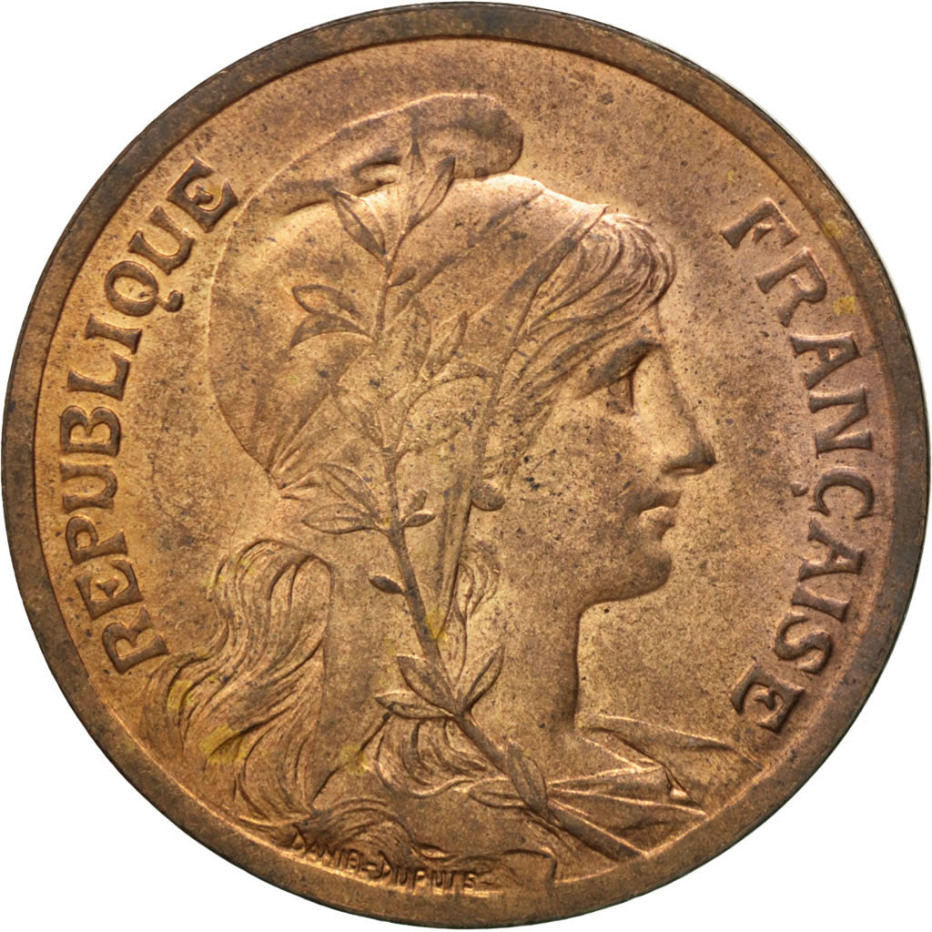 Monnaie, France, Dupuis, 10 Centimes, 1916, SUP, Bronze, KM:843, Gadoury:277