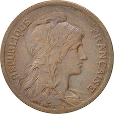 Moneta, Francia, Dupuis, 10 Centimes, 1917, Paris, BB+, Bronzo, KM:843
