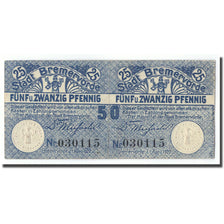 Banknote, Germany, Bremervörde, 50 Pfennig, coupe, 1920, 1920-04-01, UNC(63)