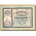 Geldschein, Österreich, Berndorf, 50 Heller, cathédrale, 1920, 1920-04-16